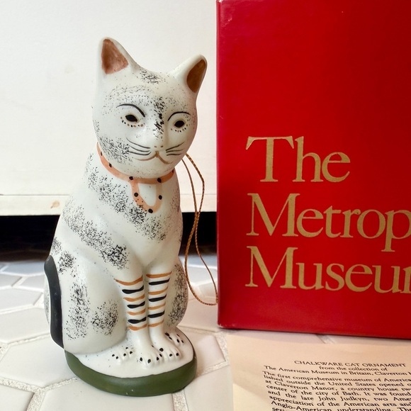 The Met Other - Chalkware Cat Ornament - Metropolitan Museum of Art